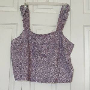 J. Crew Factory Crop Top 3X